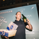 Notkin celebrates his victory